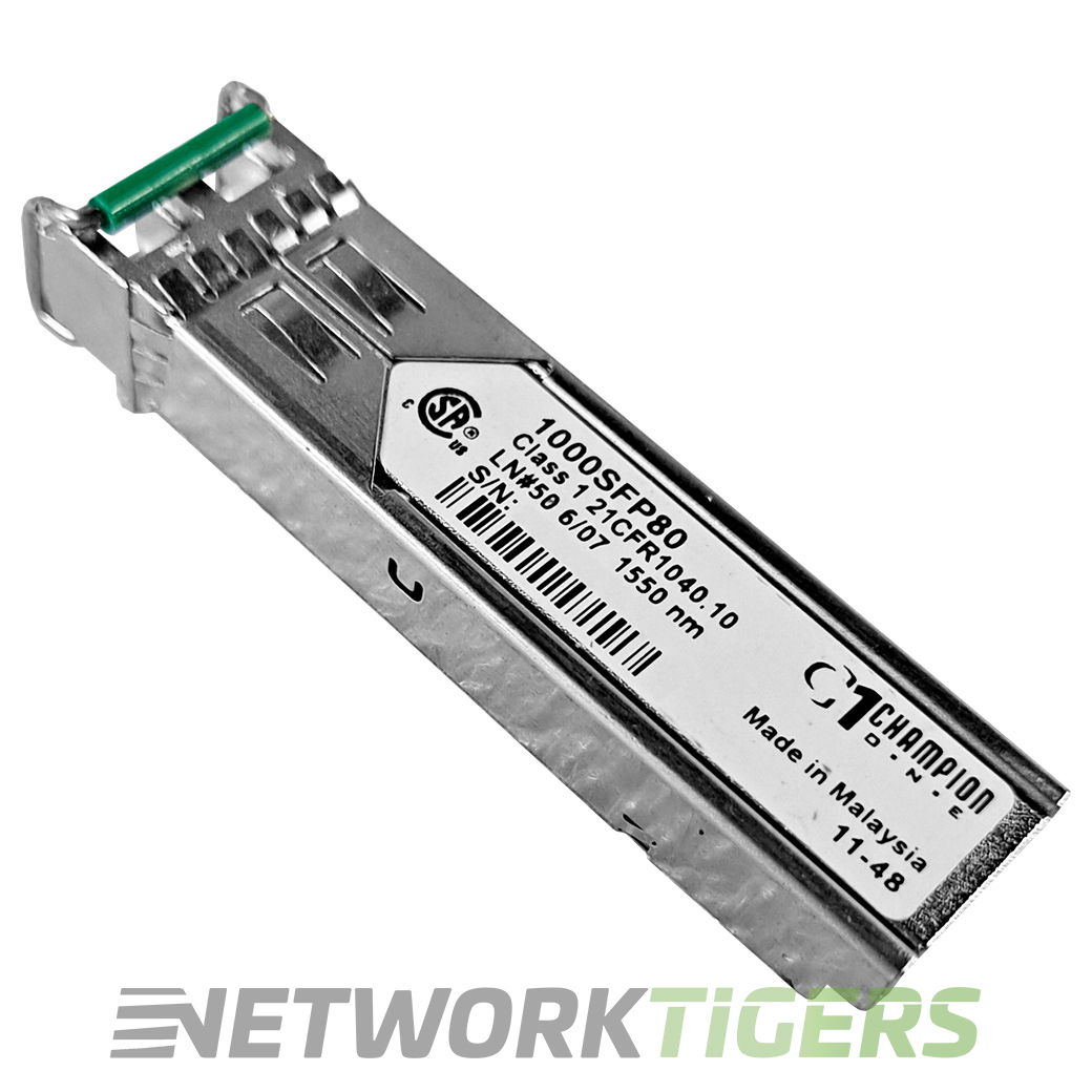 Champion 1000SFP80 1 Gigabit BASE-ZX 1550nm 80km SFP