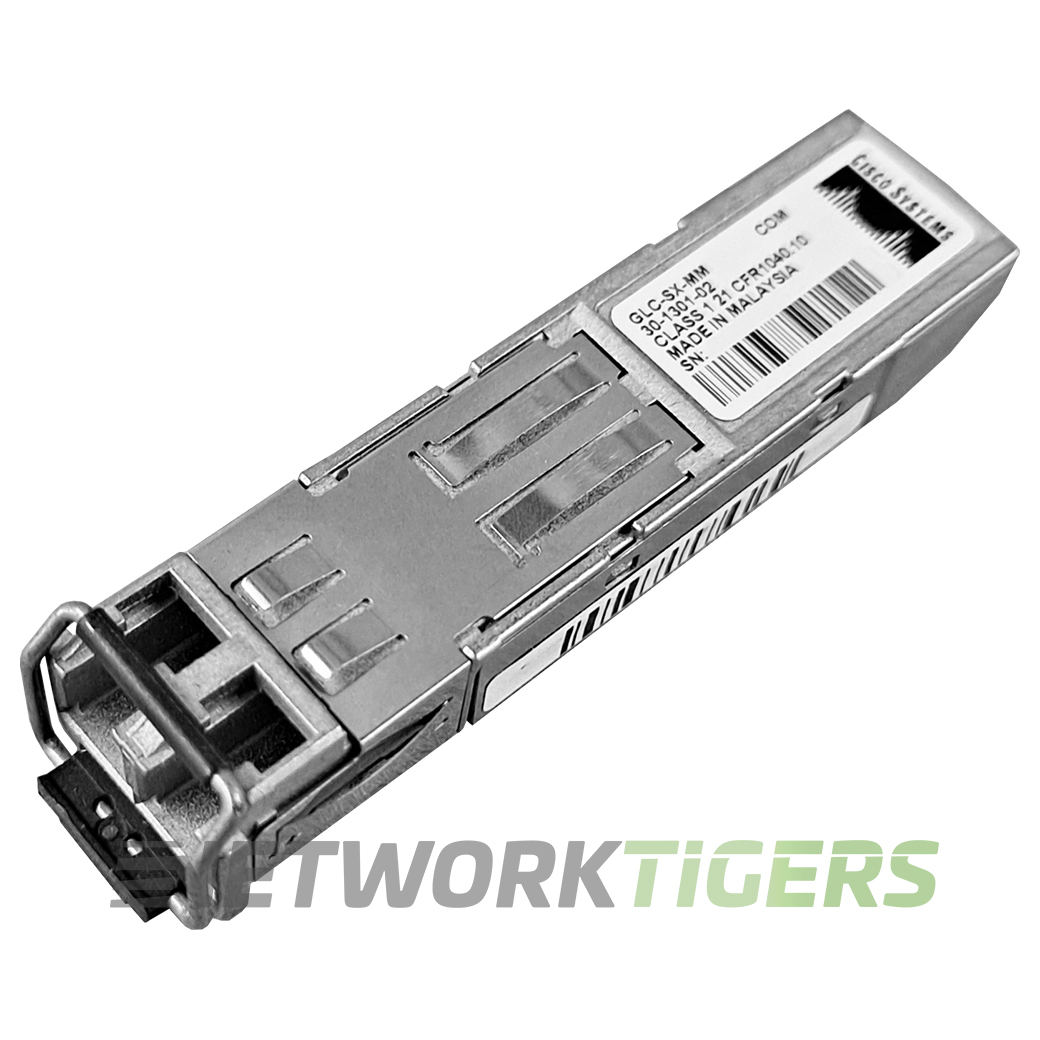 Cisco GLC-SX-MM 1GB BASE-SX 850nm MMF LC SFP Transceiver (Without