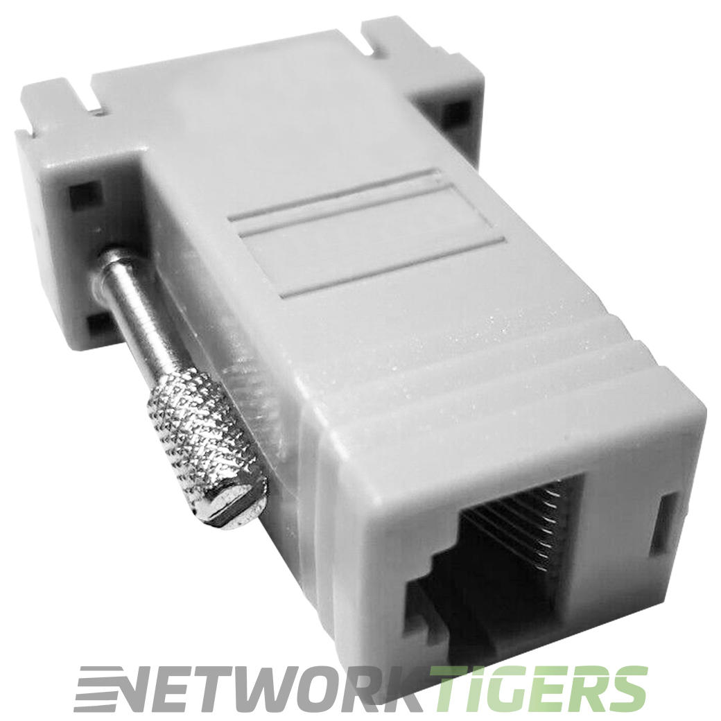 Null Modem DB9F to RS232 1100195-10 DB9-F RS232 Modular Adapter