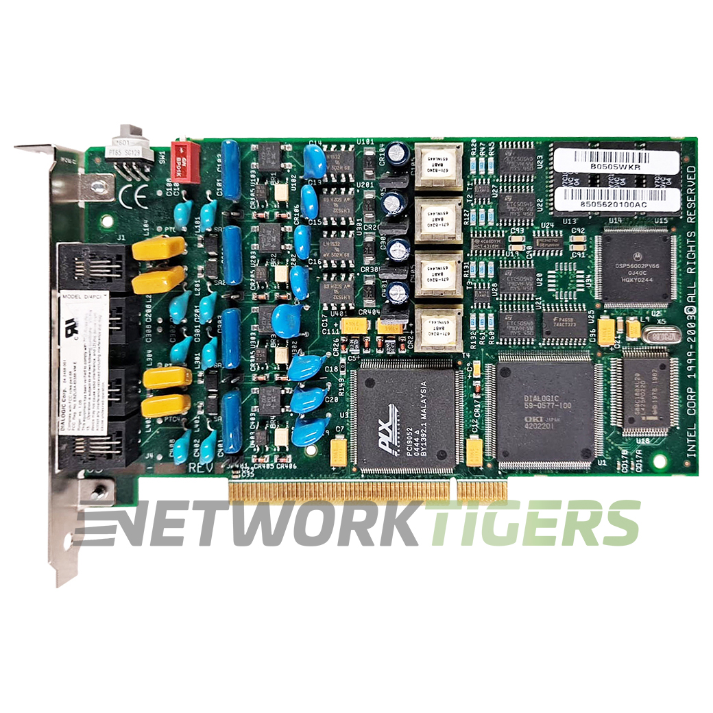 Dialogic D4PCI D/4PCI Media Router Voice and Fax Board