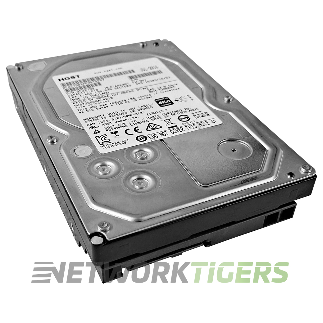HGST 0F22790 HUS726060AL4210 6TB 7200 RPM 12GB/S 3.5 inch SAS Hard Drive