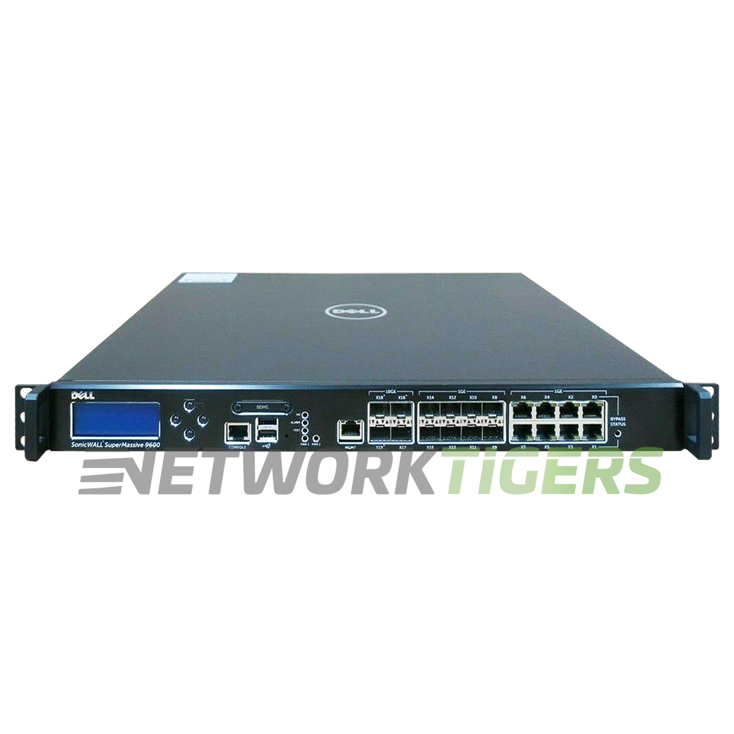 SonicWALL 01-SSC-3880 SuperMassive 9600 20 Gbps Firewall - TRANSFER READY